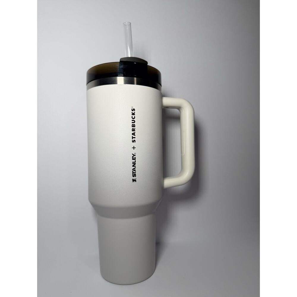 Stanley X Starbucks Korea WHITE 2024 Exclusive Quencher Tumbler BNWT | US SELLER